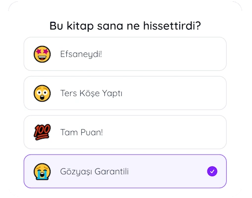 Kitap Emojileri & Akran Tavsiyesi
